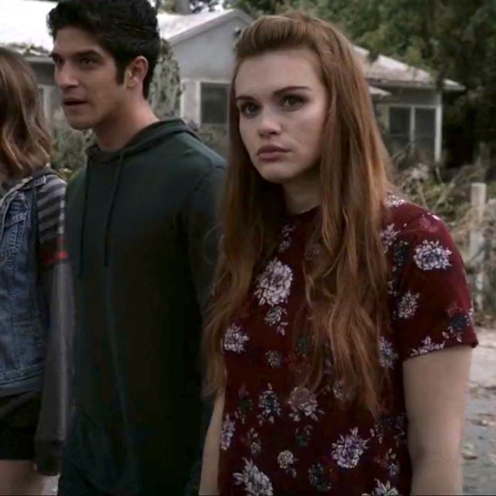 [SOLD] RARE Lush Floral Print Mock Neck Dress ASO Lydia Martin - Picture 10 of 11